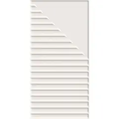 Portobello - Revestimento Mate Esmaltado Branco 10x20cm Bold Caixa 0,37m² Branco Supreme