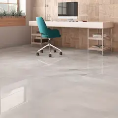 undefined - Porcelanato Retificado Dolmen Cinza Acetinado 90x90cm Caixa 1,62m²