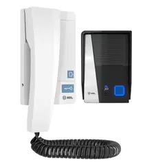 Hdl - Kit Porteiro Eletônico Aúdio Advance 2 Botões Branco