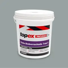 Topex - Tinta Emborrachada para Exterior 7 em 1 Elefante 18kg