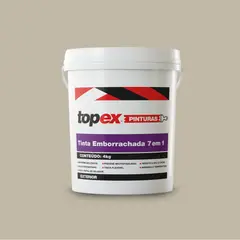 Topex - Tinta Emborrachada para Exterior 7 em 1  Galho Seco 4kg