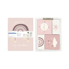 Just Home Collection - Conjunto 5 Telas Decorativas Infantil Carrinhos