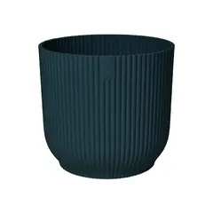 West Garden - Vaso Siena Azul Petroleo 13,1 X 12,7 Cm Westgarden