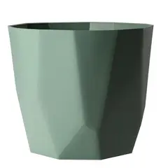 undefined - VASO CACHEPOT DIAMANTE, VERDE PASTEL, .