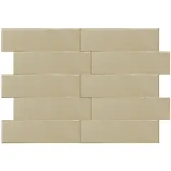 Ceral - Revestimento Fachada 7,5X25Cm Color Nude Caixa 2,00 M²