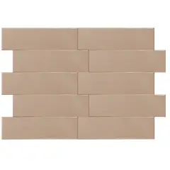 Ceral - Revestimento Fachada 7,5X25Cm Color Soft Pin Caixa 2,00 M²