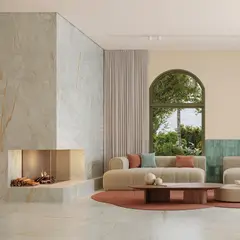 Ceusa - Porcelanato Polido Golden Fantasy Sgn 120X120 Cm Retificado Caixa 1,44 M²