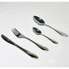 Just Home Collection - Conjunto Talheres 24pcs Inox Tulum
