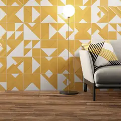 Eliane - Porcelanato Retificado Bosco Camel Matte 19,7x120 Cm Caixa 1,65 M²