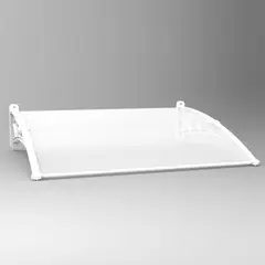 Organize - Toldo Versatil 100x100cm Branco/Cristal