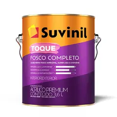 Suvinil - Toque Fosco Completo 3,6l Cromio