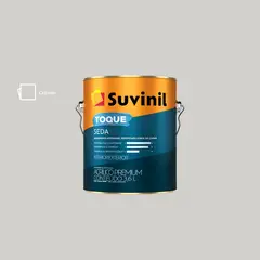 Suvinil - Tinta Acrílica Toque de Seda Premium Acetinado Interno e Externo Cromio 3,6L