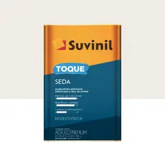 Suvinil - Tinta Acrílica Toque de Seda Premium Acetinado Interno e Externo Branco Neve 18L