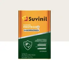 Suvinil - Tinta Acrílica Fachada Protegida Emborrachada Premium Fosco Externo Branco Neve 18L