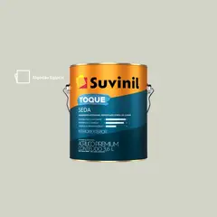 Suvinil - Tinta Acrílica Toque de Seda Premium Acetinado Interno e Externo Algodão Egipcio 18L