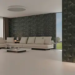 Incopisos - Revestimento Rustico Retificado Istambul Black 39x75cm Caixa 2,06 M²