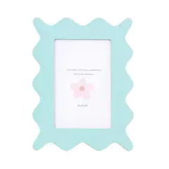 Just Home Collection - Porta Retrato de Foto Infantil Forma 10x15 Verde