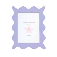 Just Home Collection - Porta Retrato de Foto Infantil Forma 13x18 Prata