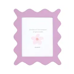 Just Home Collection - Porta Retrato de Foto Infantil Forma 20x25 Dourada