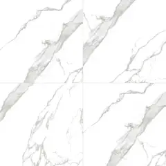 Cerâmica São José - Piso R70632 Branco Retificado Acetinado 70x70cm Rochaforte Caixa 3,43m²