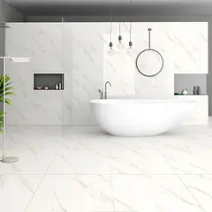 Cerâmica São José - Piso R70752 Branco Retificado Acetinado 70x70cm Rochaforte Caixa 3,43m²