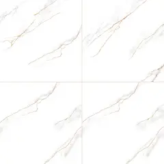 Cerâmica São José - Piso Pr70312 Branco Retificado Polido 70x70cm Rochaforte Caixa 3,43m²