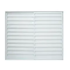 Lux Esquadrias - Veneziana 3folhas 100x120 Branco