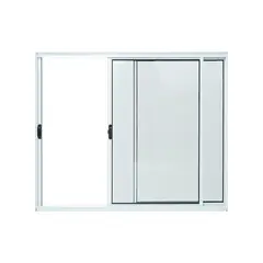 Lux Esquadrias - Janela 2 Folhas 100x120 Branco