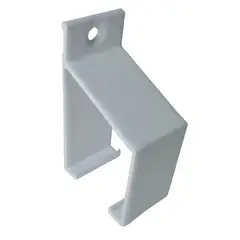 undefined - SUPORTE PERFIL BRANCO P/ PORTA DECORRER