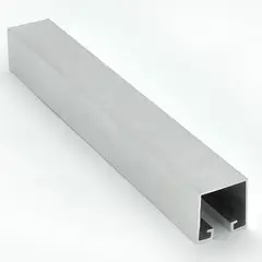 undefined - PERFIL ROLDANA BANDA ALUMINIO POLIDO 2M