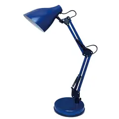 Casa Bonita - Luminária Escritório Flex 1l E27 Azul