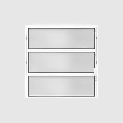undefined - Basculante 60x60 Branco Vidro Mini Boreal