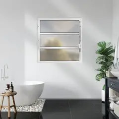 undefined - Basculante 60x60 Branco Vidro Mini Boreal