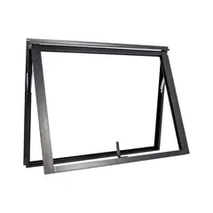 undefined - Maxim-ar 1 Folha Vidro Mini Boreal Black 60x80
