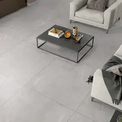 Triunfo - Piso Acetinado Retificado Matte Roma Cinza Interno 82x82cm Caixa 2,70m²