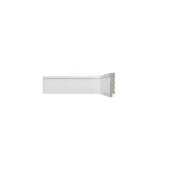 Cecafi - Rodapé Poliestireno Frisado Branco 240x7x1,5