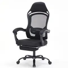 Just Home Collection - Cadeira Pc Turin Ergo com Apoio para os Pés