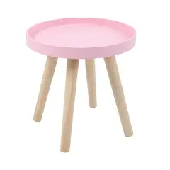 Just Home Collection - Mesas Delicadas D,30Cm Rosa