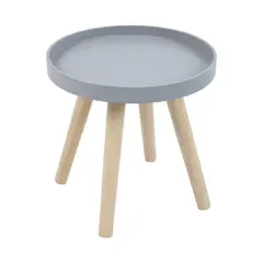 Just Home Collection - Mesas Delicadas D,30Cm Cinza