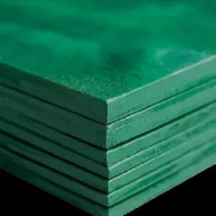 undefined - Chapa Ecologica Resinada Verde 6mm