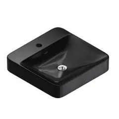 Kohler - Cuba de apoio quadrada com mesa de metais, 1 furo.