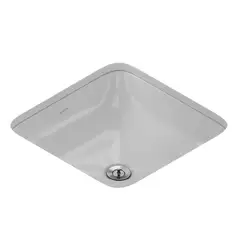 Kohler - Cuba de embutir quadrada, branca , com ladrão