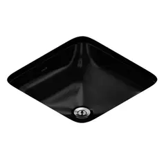 Kohler - Cuba de embutir quadrada, branca , com ladrão