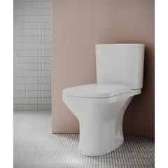 Kohler - Kit Vaso Sanitário com Caixa Acoplada e Assento Branco Duplo Acionamento 3/6L Flow