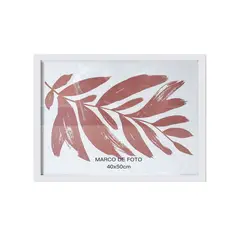 Just Home Collection - Moldura 40X50Cm Mdf Com Vidro Branco