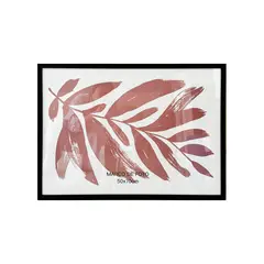 Just Home Collection - Moldura 50X70Cm Mdf Com Vidro Preto