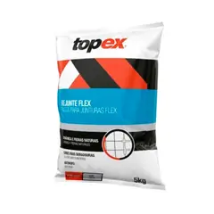 Topex - Rejunte Flexivel Branco Saco 5 Kg