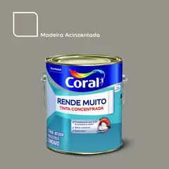 Coral - Tinta Acrilica Standard Rende Muito Madeira Acinzentada 3,2l