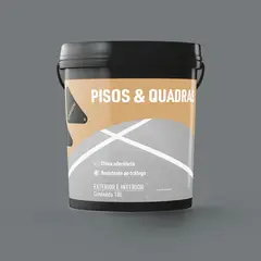 Karson - Tinta acrilica Pisos e Quadras Standard 18L Cinza Claro