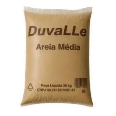 AB Areias - Areia Lavada Saco 20Kg